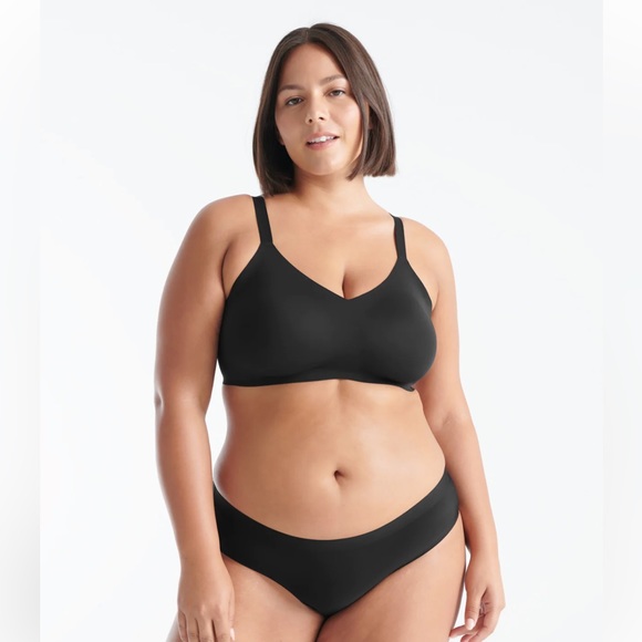 Knix Padded V-Neck Bra - Thin Strap Size 4 - Picture 4 of 7